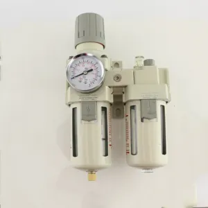 SMC tipi FRL otomatik tahliye basınçlı hava kontrol filtresi regülatör ünitesi