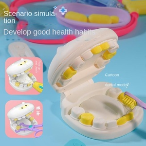 Petit acteur médecins jouer maison <span class=keywords><strong>jouet</strong></span> ensemble plastique ABS unisexe enfant stéthoscope infirmière injection tirer étui à bagages - Product Image 5