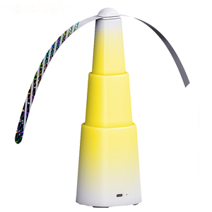 Ventilateur anti-mouches pour table avec lumière anti-insectes pour éloigner les mouches des aliments pour l'extérieur et l'intérieur - Product Image 1