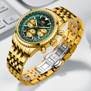 Orologio da Uomo Mini <span class=keywords><strong>Focus</strong></span> MF0463G, Cinturino in Acciaio Inossidabile di Qualità, Orologio al Quarzo da Uomo per Affari, Orologi Cronografo di Lusso da Uomo - Product Image 5