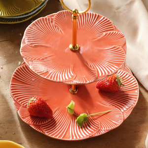 Set Perlengkapan Makan Porselen Keramik Solid Gaya Eropa Hotel Mewah Mangkuk Piring Cangkir LovingHome untuk 2 Orang - Product Image 3