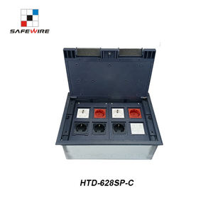 Tomacorriente de Piso Eléctrico Modular de 16A con Enchufe Europeo Alemán, Caja de Cubierta <span class=keywords><strong>para</strong></span> Tomacorriente con RJ45 - Product Image 2