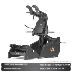 Máquina <span class=keywords><strong>de</strong></span> Sentadillas Pendulum, con Carga <span class=keywords><strong>de</strong></span> Placas <span class=keywords><strong>de</strong></span> Acero, Uso Comercial, 210 kg, Shark Squat, Power Squat, Ejercicio <span class=keywords><strong>de</strong></span> Piernas, Profesional - Product Image 1