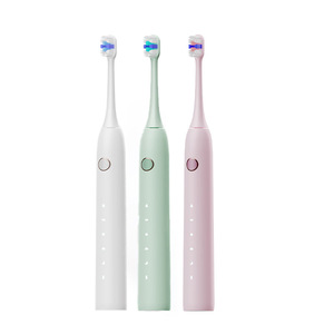 Electric <b>Toothbrush</b> Rechargeable Sonic Vibration Waterproof IPX7 Multi Speed Adjustment For Adults - Product Image 1
