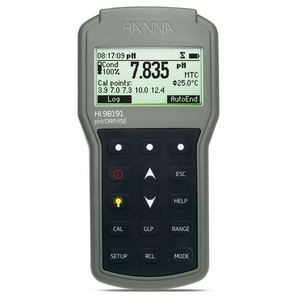 Medidor Profesional de PH/ORP/ISE HI98191 de Hanna Instruments |   Medidor de Agua Portátil a Prueba de Agua IP67 - Rango de PH de -2.0 a 20.0 HI98191 Hanna - Product Image 5