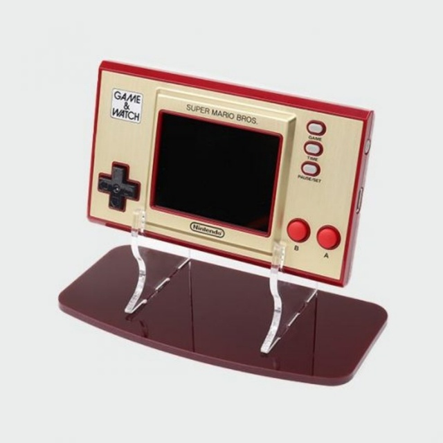 Custom Acrylic Video Game Game Controller Display Holder Rack Nintendo Clear Game Watch 35th Anniversary Edition Console Stand