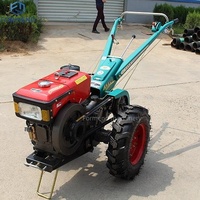 Motoculteur diesel 12 CV pour la culture en jardin