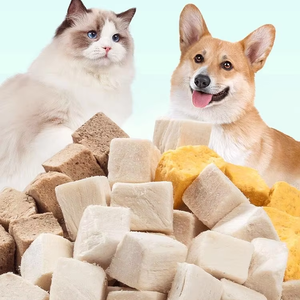 Il gatto liofilizzato <span class=keywords><strong>di</strong></span> alta qualità tratta cibo OEM sicuro affidabile assortiti ingredienti <span class=keywords><strong>di</strong></span> carne <span class=keywords><strong>di</strong></span> pollo anatra <span class=keywords><strong>di</strong></span> manzo salmone <span class=keywords><strong>di</strong></span> cervo <span class=keywords><strong>per</strong></span> animali domestici - Product Image 1