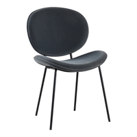 Meubles de salle à manger en gros, chaises de salle à manger modernes et luxueuses en velours rembourré avec pieds en métal doré