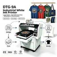 Nouvelle imprimante DTG tout-en-un de bureau, compacte, entièrement automatique, multicolore, haute vitesse, impression directe sur vêtement, fonctionnement facile