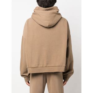 Unisex Vintage Acid Washed <b>Bulk</b> Hoodie Wholesale Custom Logo Drop Shoulder Boxy Pullover Hoodie & Sweatershirt - Product Image 3