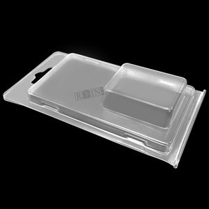 Wholesale Transparent Half Fold <strong>Plastic</strong> Packaging for Kid Gift Toy Packaging <strong>Box</strong> <strong>with</strong> Handle and <strong>Hole</strong> - Product Image 2