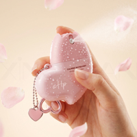 Atomiseur de parfum unique en forme de cœur, flacons de voyage à brume fine 30 ml, mini-contenants de beauté et maquillage, moule de conception personnalisée
