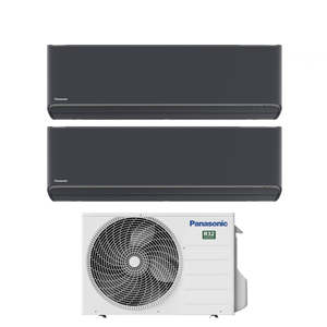 Climatizzatore Condizionatore Panasonic Dual Split Inverter Serie Etherea Dark 9 + 9 avec CU-2Z35TBE R-32 Wi-Fi Integrato Colore Gr - Product Image 4