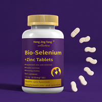 Capsules de Bio-Sélénium + Zinc, Zinc et Sélénium purs, vitamines pour adultes pour soutenir le système immunitaire