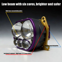 Lentille laser bifocale HYML Bi LED Projecto, lentille de phare laser, modification de phare LED laser automobile, lampe automobile universelle
