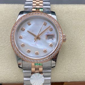 <span class=keywords><strong>Reloj</strong></span> de Pulsera de Acero Inoxidable 904L Automático para Hombre con Bisel de Diamantes Moissanite Color D Vvs1 y Cristal de Zafiro de Alta Calidad - Product Image 5