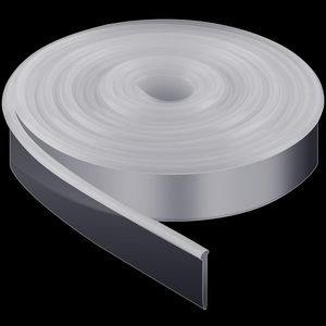 Plástico impermeable PVC sello de agua Pantalla de vidrio tira de sellado de <span class=keywords><strong>puerta</strong></span> de <span class=keywords><strong>ducha</strong></span> tira de sellado de silicona en la parte inferior de la <span class=keywords><strong>puerta</strong></span> de la <span class=keywords><strong>ducha</strong></span> - Product Image 5