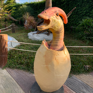 Bebé dinosaurio real animatronic eclosión animatronic huevo crecer - Product Image 3