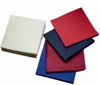 Serviettes en papier Airlaid jetables imprimées sur mesure, pliées en 1/8