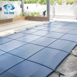 Cubierta para Piscina Rectangular de PVC Sólido, Ligera y de Alta Calidad para Exteriores, Color Azul, Marca WATER CROWN, 2026 - Product Image 3