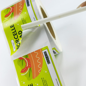 <span class=keywords><strong>Film</strong></span> d'étiquetage thermorétractable en plastique PET imprimé personnalisé, résistant à l'eau, à forte adhérence, pour bouteilles, boissons, aliments - Product Image 2