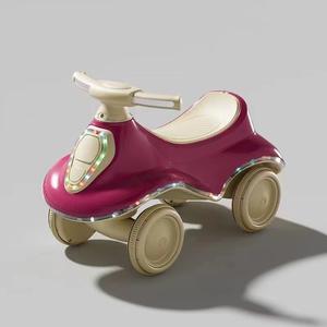 Luces musicales Niños Coche deslizante Ride-On <span class=keywords><strong>Car</strong></span> con cesta de almacenamiento Scooter interactivo para niños pequeños - Product Image 3