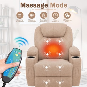 Fauteuil inclinable en cuir véritable à double couche avec dossier d'accoudoir de camion Fauteuil inclinable <span class=keywords><strong>pour</strong></span> le salon - Product Image 4