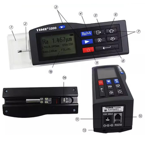 เครื่องวัดความหยาบผิวแบบดิจิตอล รุ่น Time3200 Surface Roughness Tester (TR200) ยี่ห้อ Ra Rq Rt Rp Rmax R3z RS RSm RSk Rmr - Product Image 2