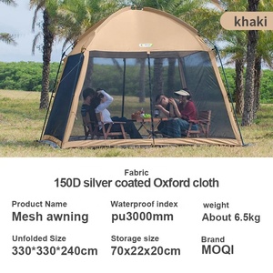 <span class=keywords><strong>Moustiquaire</strong></span> murale en filet pour camping, <span class=keywords><strong>abri</strong></span> extérieur, tonnelle pour patios, tente de camping <span class=keywords><strong>pop</strong></span>-<span class=keywords><strong>up</strong></span> anti-moustiques - Product Image 6