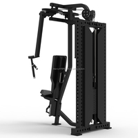 Appareil de musculation multifonctionnel professionnel pour la musculation : Presse pectorale, Pectoral Fly incliné et Développement des Deltédaux Postérieurs