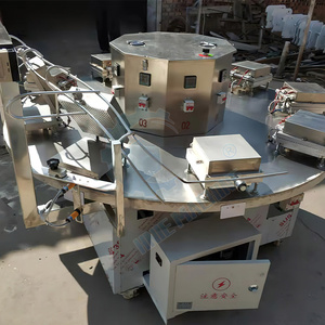 Máy Làm Bánh <span class=keywords><strong>Pizza</strong></span> Hình Nón Bán Tự Động Chạy Ga Giá Rẻ Máy Làm Bánh Quế Cuộn Trứng - Product Image 6