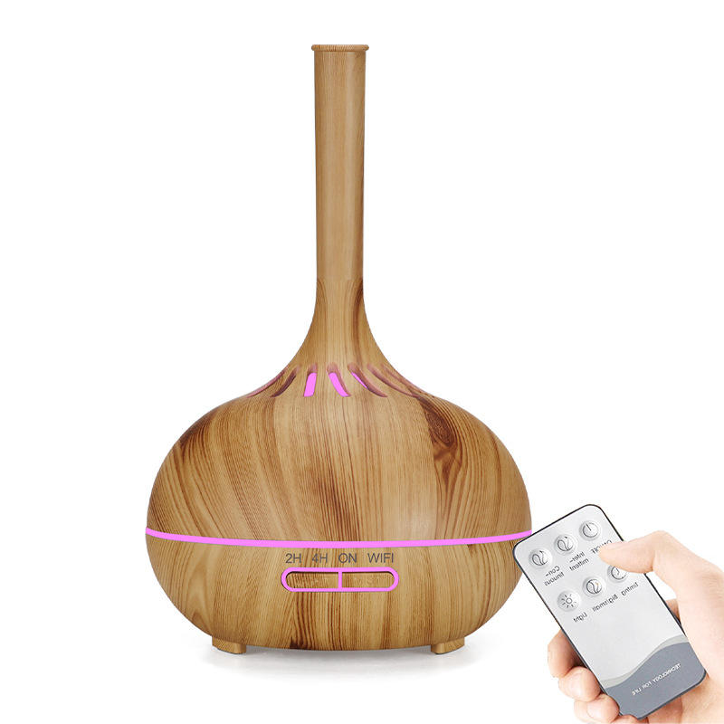 รีโมทคอนโทรลลายไม้สีเข้ม ราคา 10 หยวน