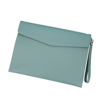 Porte-documents portable en cuir PU imperméable format Lettre pour CV, documents juridiques et voyages