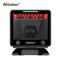Lecteur de codes QR A-90 mégapixels avec capteur CMOS, scanner de codes-barres 1D 2D de bureau, compatible Android, Windows, Mac, Linux, POS