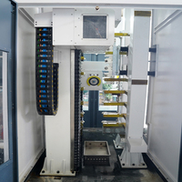 Machine de perçage et de fraisage verticale avec magazine d'outils multipositions pour diverses opérations de traitement du verre