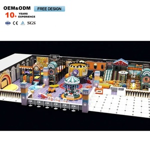 Parque Infantil Deportivo Comercial Interior Interactivo para Niños de 200, 300, 400 y 500 m² con Doble Tobogán de Plástico - Product Image 6