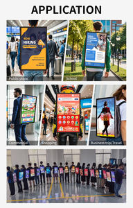 Afficheur numérique portable Android personnalisable pour usage intérieur/extérieur, garantie 1 an, multifonction, OEM/ODM pour la publicité commerciale - Product Image 6