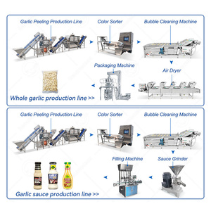 Máquina de cáscara de ajo industrial OCEAN Línea de proceso de ajo Línea de producción automática de cáscara de ajo - Product Image 5