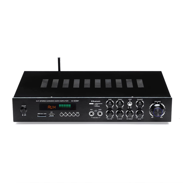 Power Amplifier Board Home Amplifier Metal HIFI Stereo BT Surround Sound Digital Professional Mixer 220V