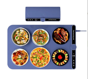 2025 nuovo Design vassoio di riscaldamento elettrico 3 impostazioni di temperatura moderno strumento di cucina intelligente per il riscaldamento di alimenti a superficie completa flessibile - Product Image 1