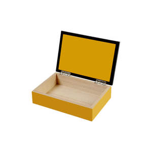 Caja de Cigarros de Cedro Española de Alta Calidad, Hecha a Mano con Laca de Lujo, Acabado Brillante, Personalizable en Dos Colores, Humidor de Cigarros de Cedro - Product Image 6