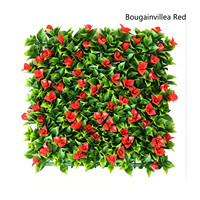 Plantes artificielles décoratives en herbe synthétique résistantes aux UV 50*50cm, plantes paysagères artificielles pour l'intérieur et l'extérieur, imitation de plantes murales artificielles