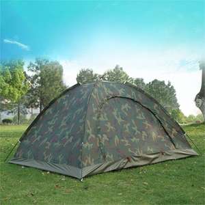 बाहरी 2-व्यक्ति तम्बू, दो शिविर, 3-4 व्यक्ति कलौज तम्बू, जोड़े समुद्र तट अवकाश तम्बू के लिए वेदरप्रूफ आश्रय - Product Image 2