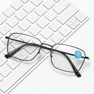 Năng lượng mặt trời photochromic Kính đọc sách kim loại khung Tự động zoom tiến bộ đa ổ gần và xa nhanh lão thị - Product Image 5