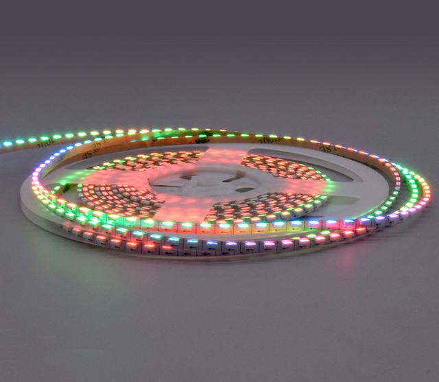 170 LEDS/m SK6812 4020 RGB Side View Digital Strip 5V Color Strip Addressable Led Strip Manufacturer