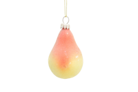 Bestverkochte creatieve handgemaakte glazen fruitserie kerstboomdecoraties antieke imitatie model banaan granaatappel en meer