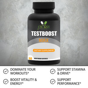 קפסולות בוסט בוסט טסט X180 הנמכרות ביותר, אבץ, טריידנט, ג'ינסנג הודי, מעניקות אנרגיה לאימונים וסיבולת לאורך זמן - Product Image 3