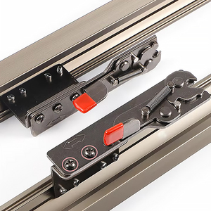 Nuevos muebles Cierre suave Empuje abierto Hardware deslizante Puerta Rodillo Hebilla Bloqueo Vinculación Impacto <span class=keywords><strong>de</strong></span> accionamiento para Cocina - Product Image 1