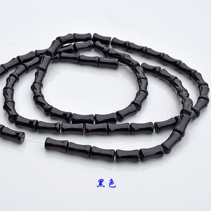 Glass Bamboo Shaped Loose Beads 6x12mm For Bracelet Making DIY Jewelry Crafting <b>Accessories</b> Scattered Beads - Product Image 4